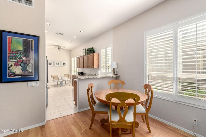 Dining area