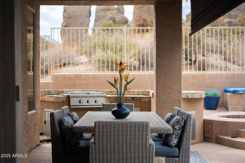 Private Covered Patio