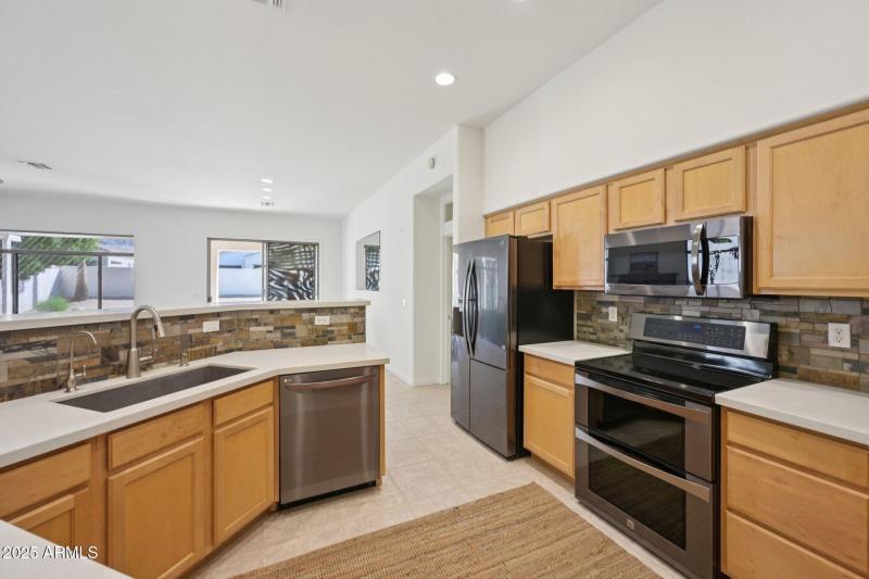 Stainless appliances