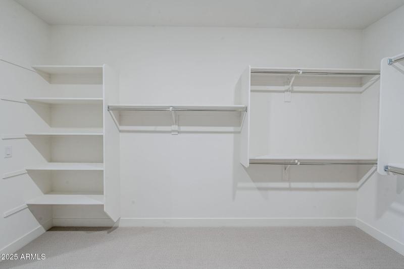 Primary Closet W Additional Storage
