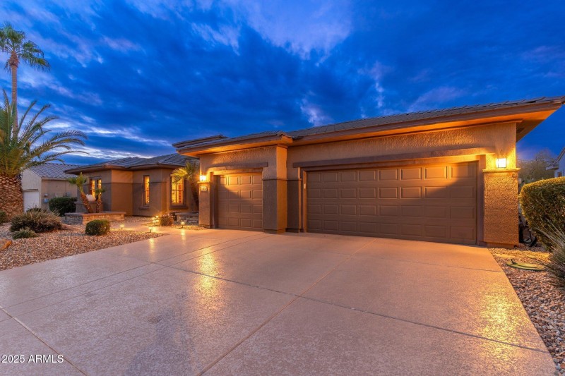 Twilight Garage
