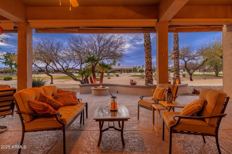 Twilight Patio