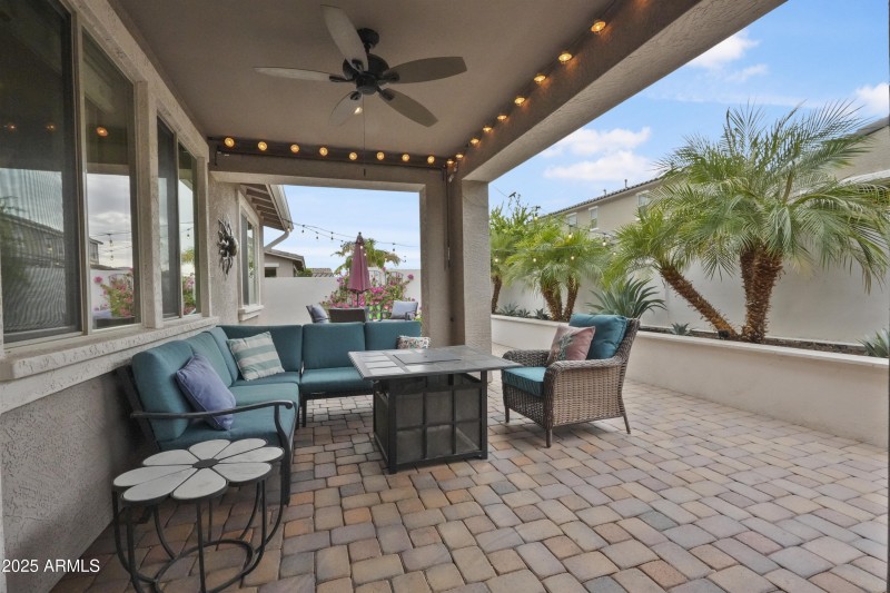 Expansive Covered Patio