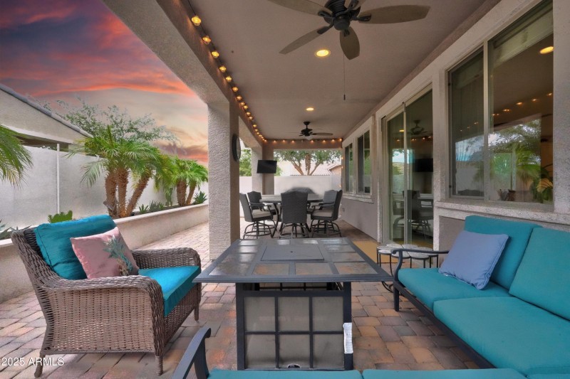 Expansive Covered Patio