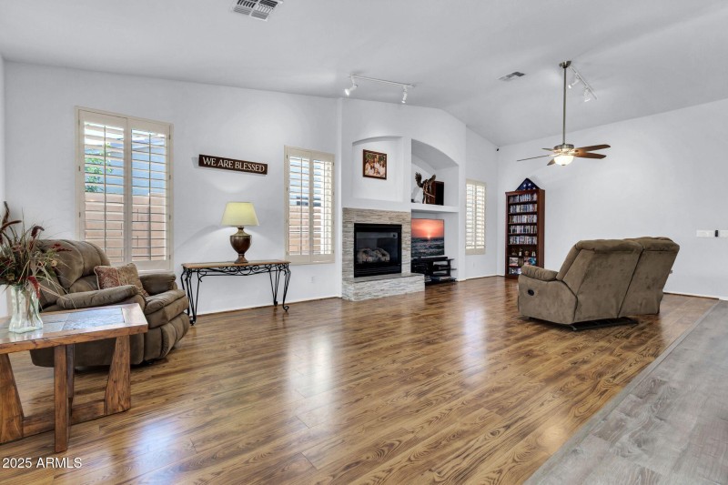 Cozy Gas Fireplace
