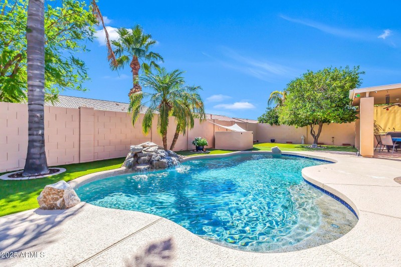 Solar Heated Pool
