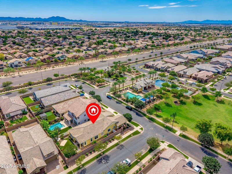 Located near one of two community pools