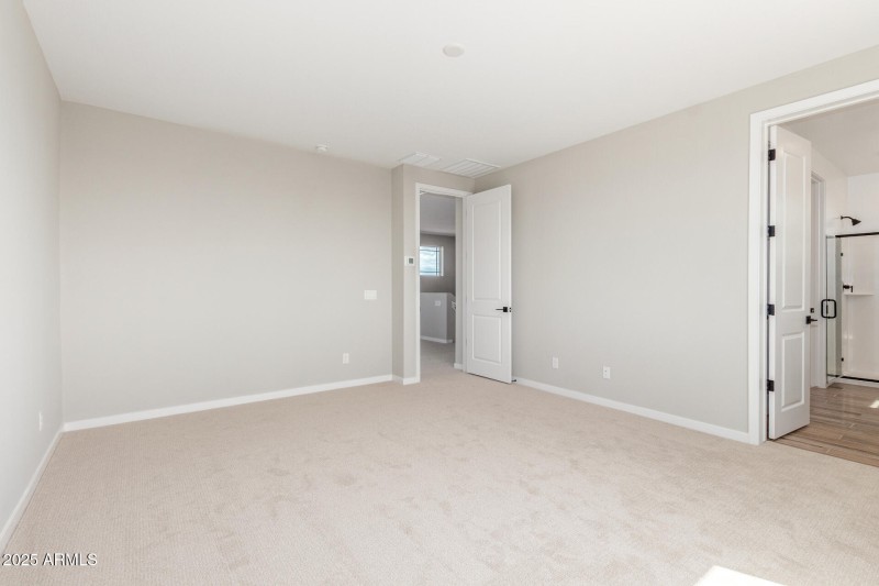 Primary Bedroom with Door to Bathroom