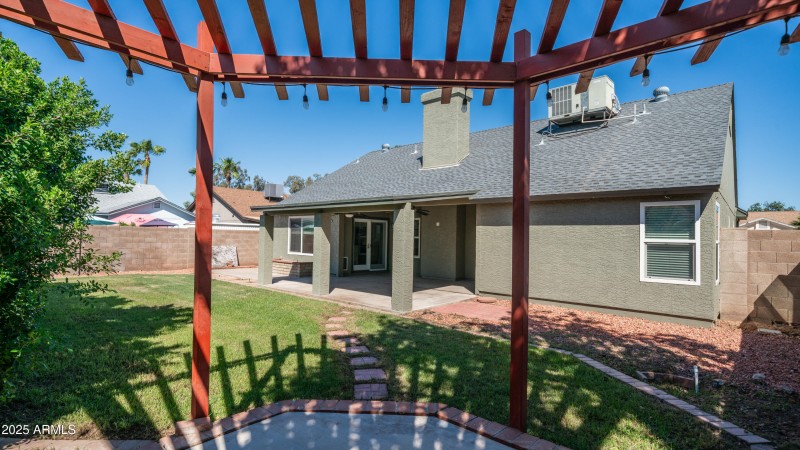 Large Private Grass Yard