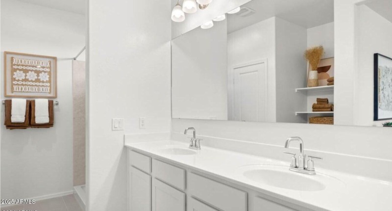 Mockingbird Bathroom 1, Model Home Pic
