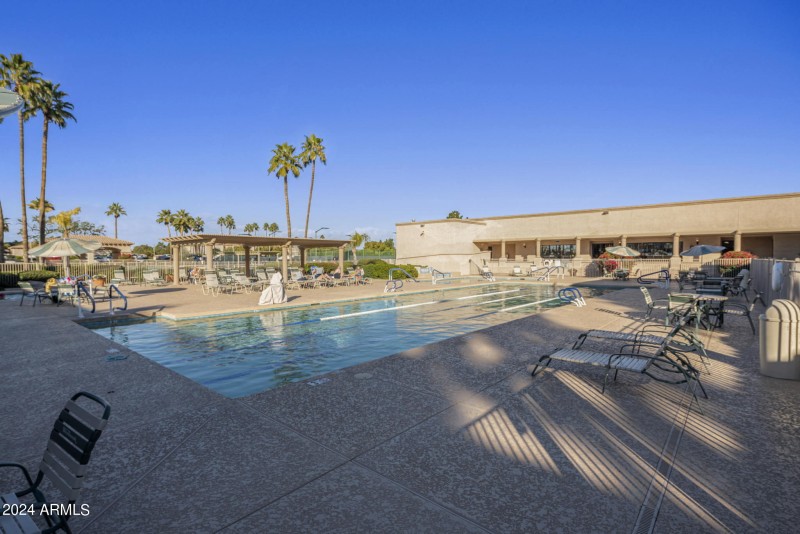 One Of The Community Pools