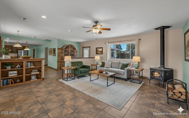 Staged Living Room