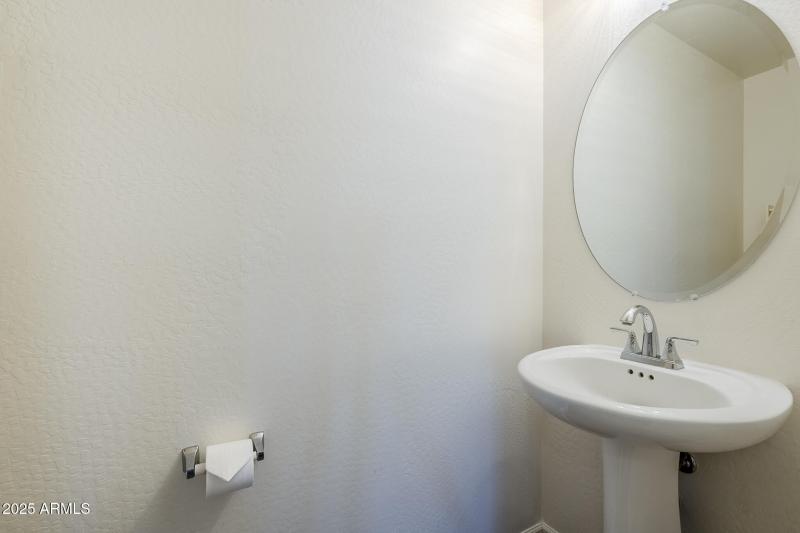 Downstairs half bath