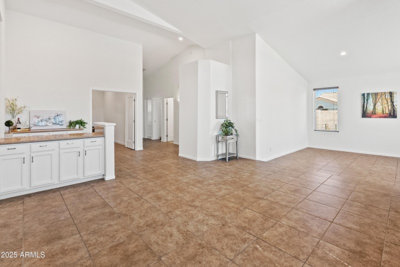 Spacious Dining-living room