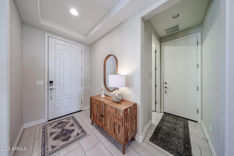 Entry/Door to Garage and Laundry