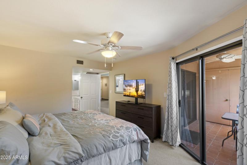 Bedroom with Patio Exit