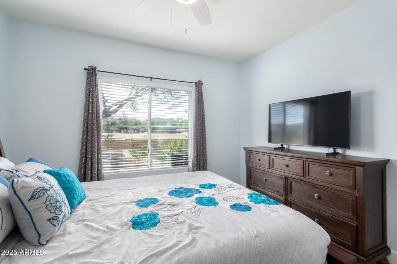 Master furnishings included