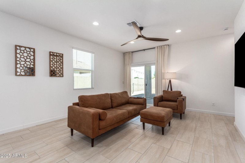 Great Room Access to Backyard