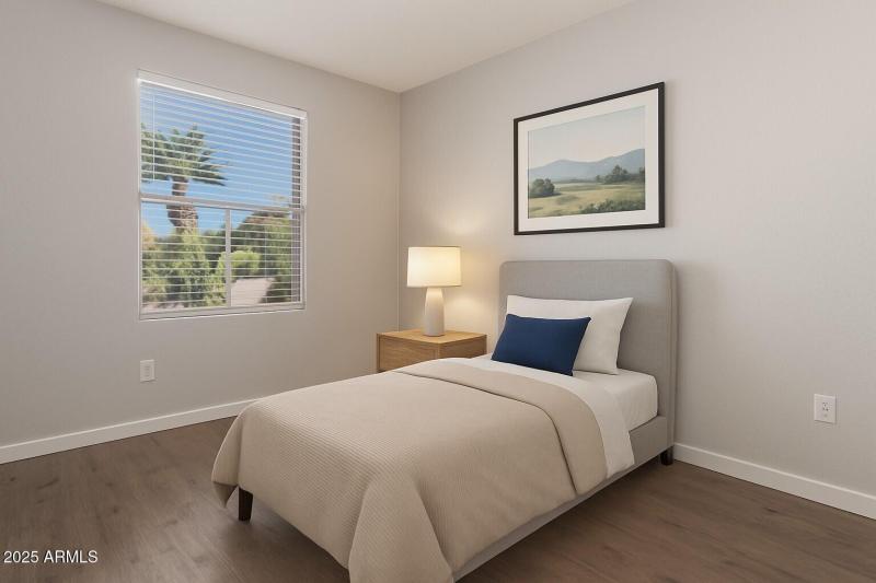 Secondary Bdrm w virtual staging