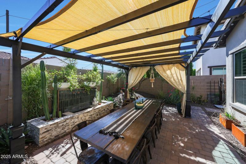 Pergola & Water Feature