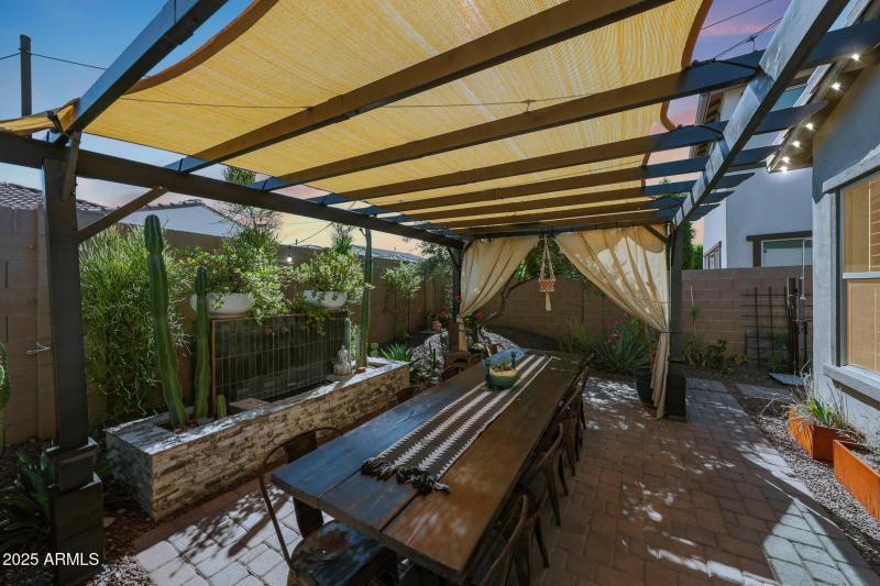 Pergola and Dining