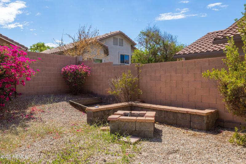 Fire pit and Sitting Area