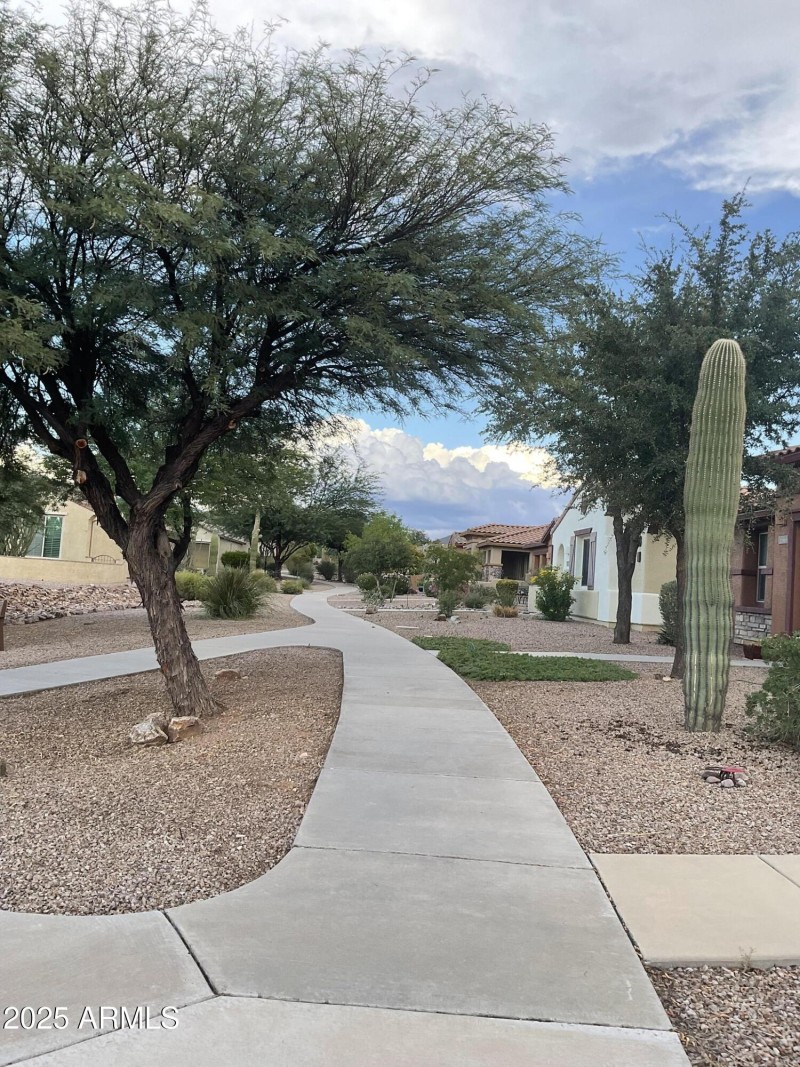 Front Facing East