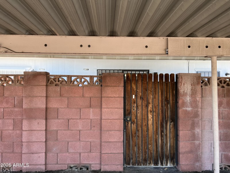 23. Back Gate to Patio