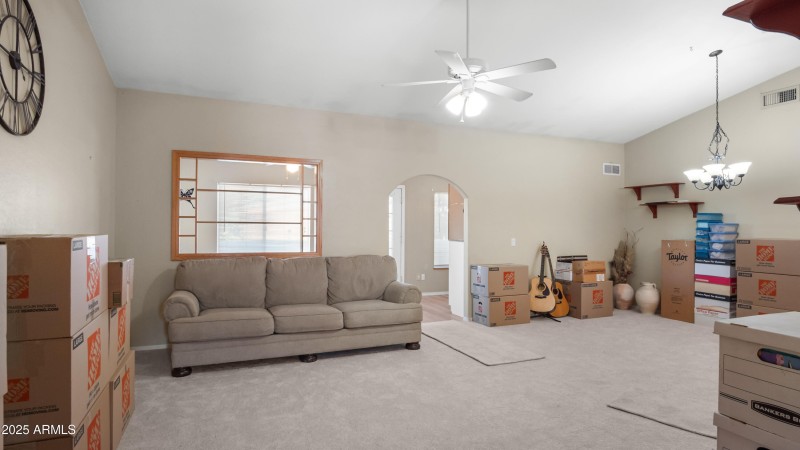 Living room view 1