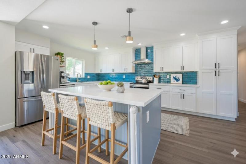 Staged Kitchen