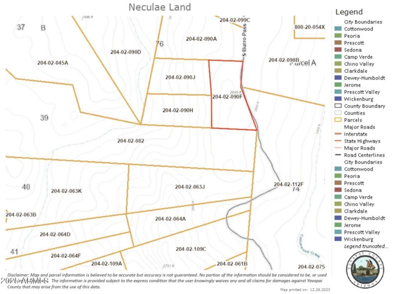County Land Map