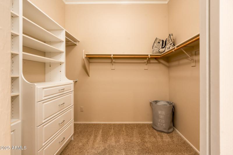 Primary Walk-in Closet