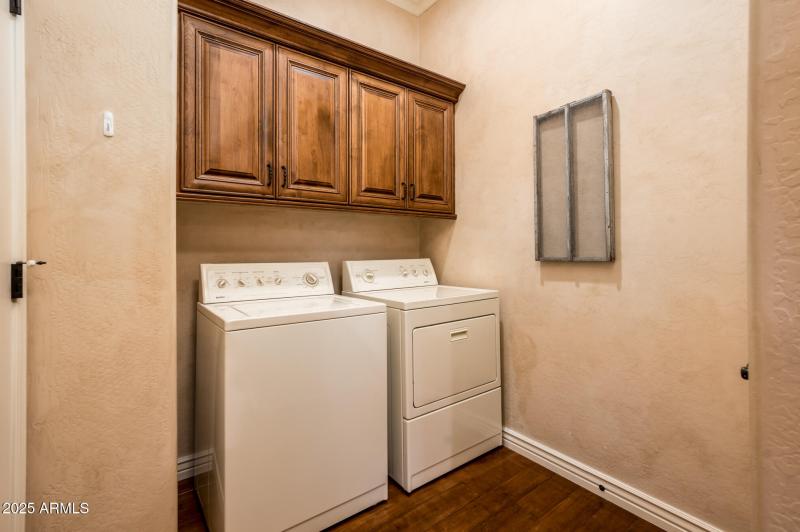Gated Entrance to Laundry Room