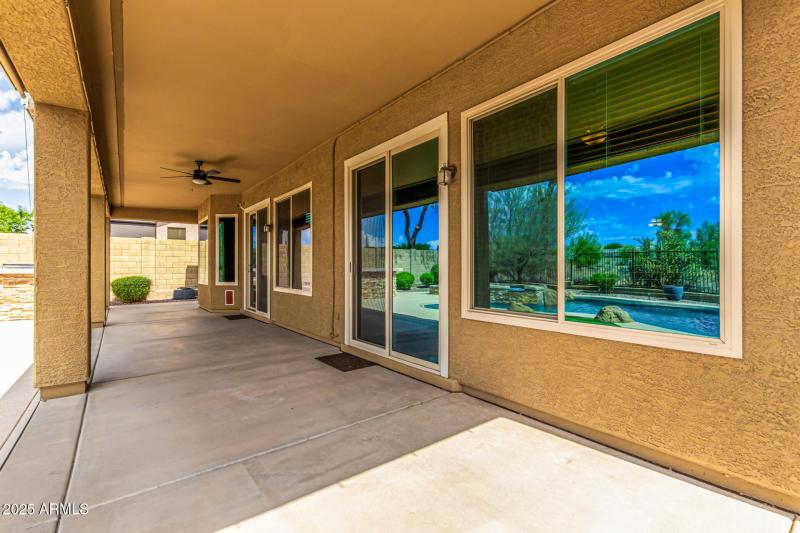 Back patio