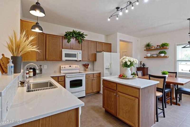 Kitchen Virtually Staged