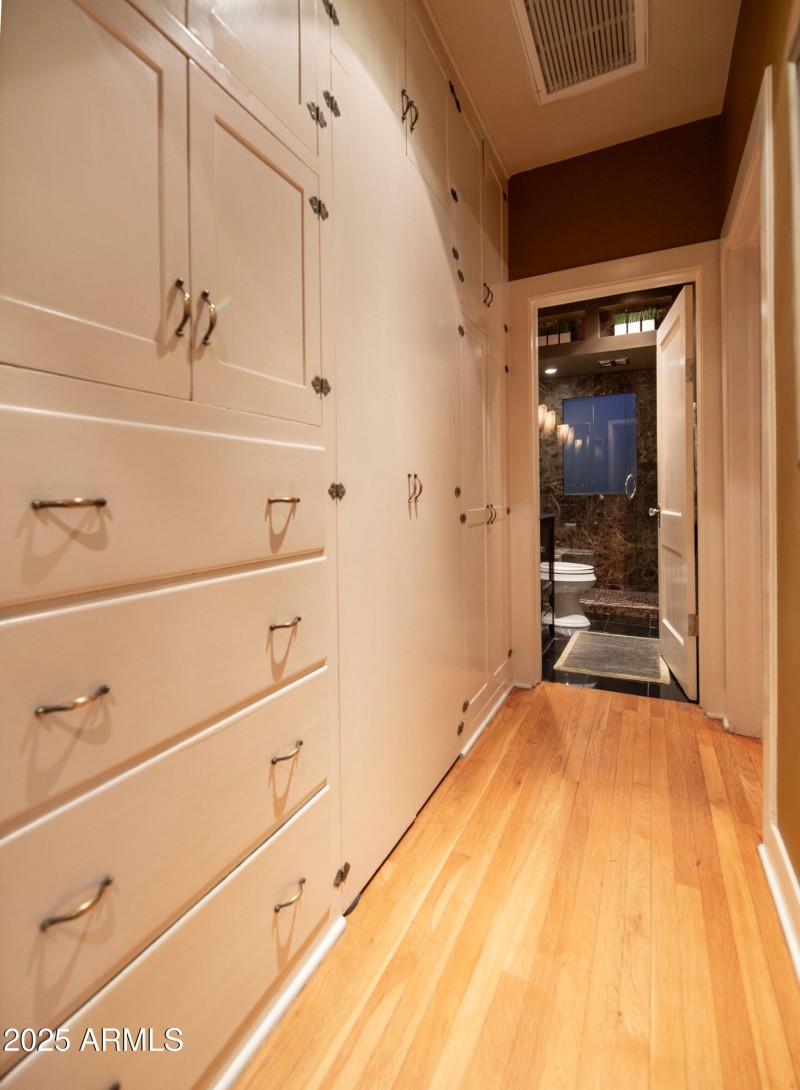 Hallway of cabinetry/ closets