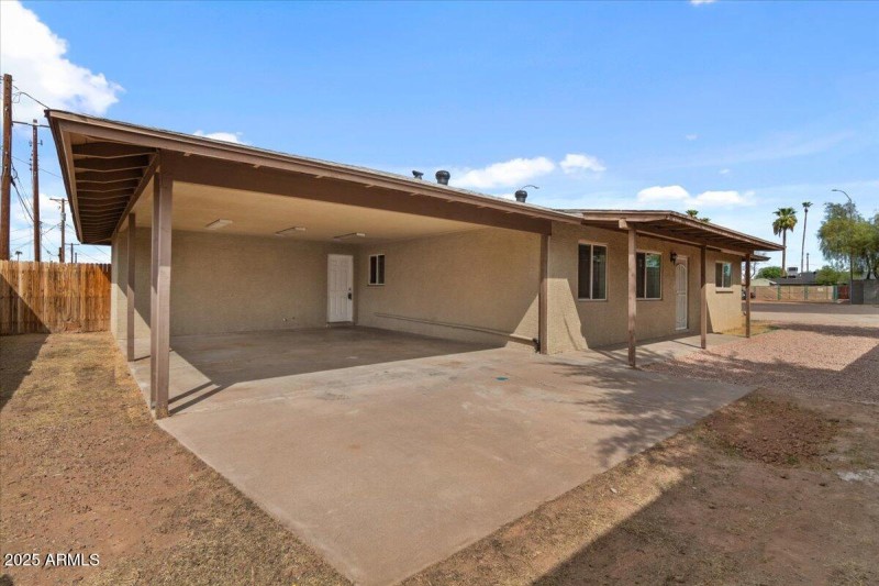 Front of home