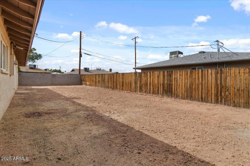 Back yard