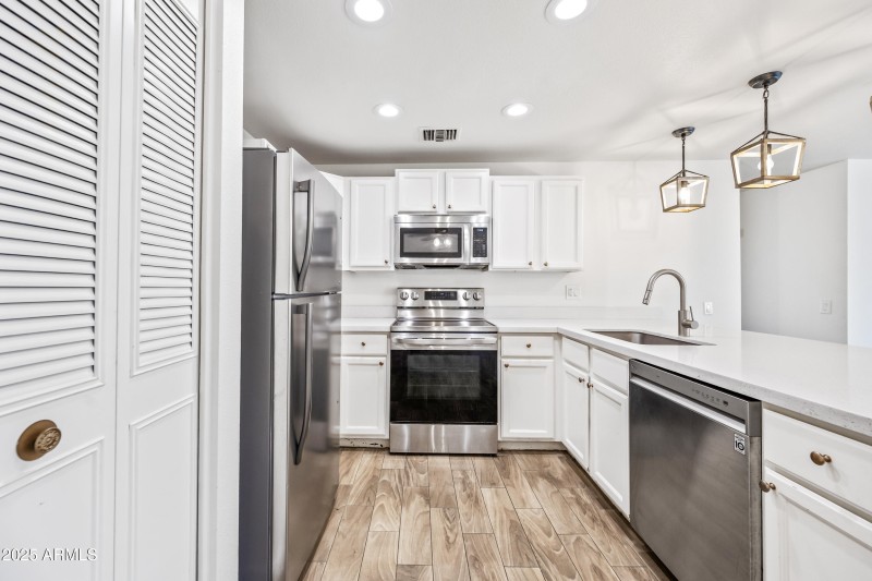 Stainless steel appliances