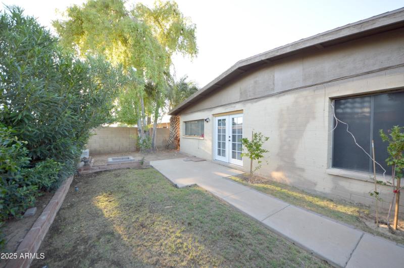 Backyard Grass Area