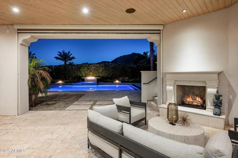 Outdoor Fireplace