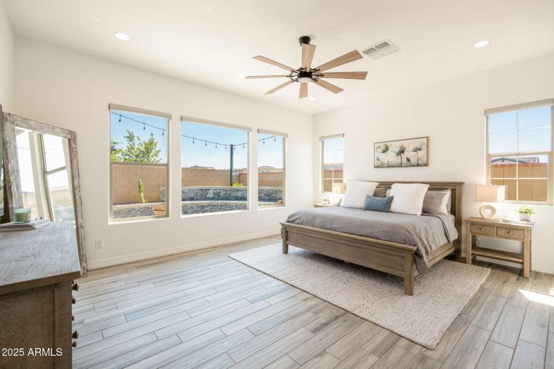 primary bedroom suite