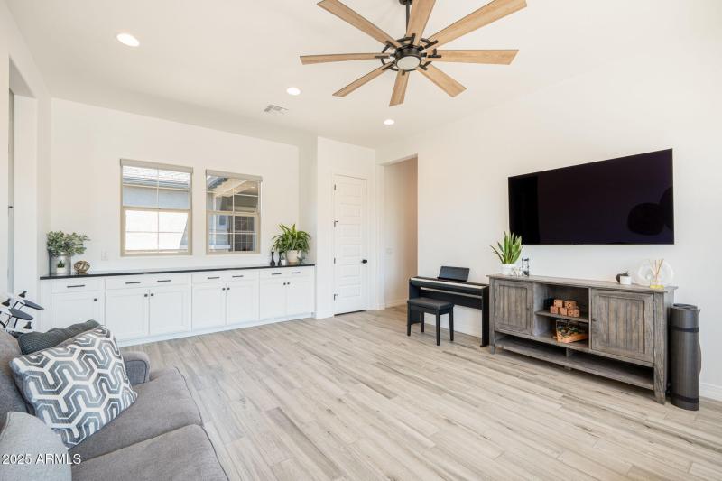 spacious second living space