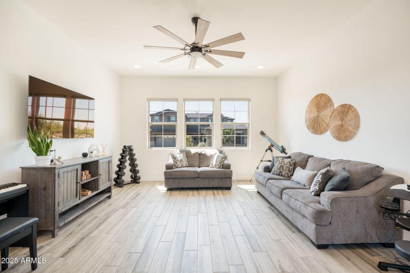 spacious second living space