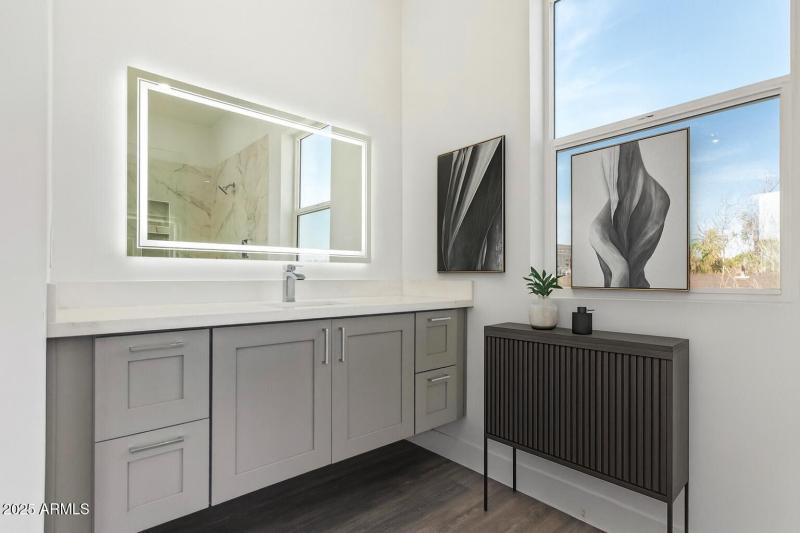 master bath virtually staged 2