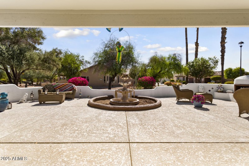 Outdoor living spaces