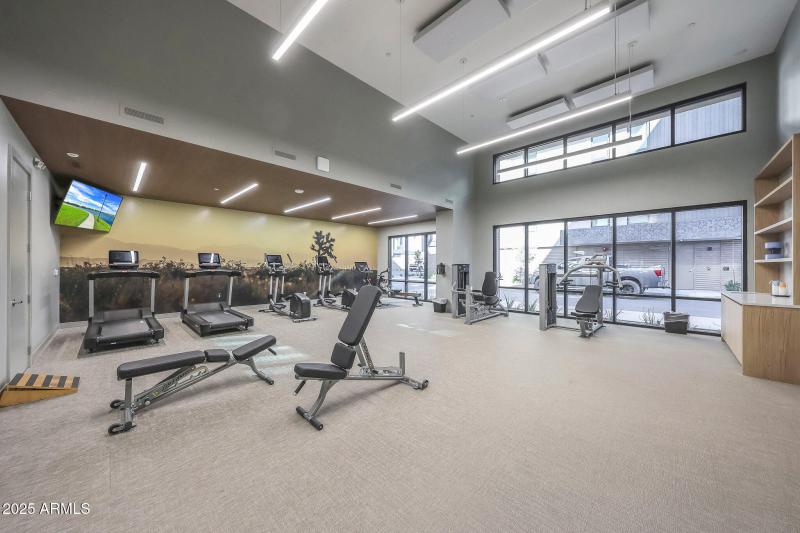 CLubhouse Workout Room