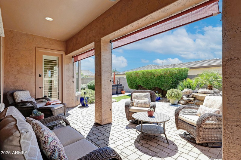 Extended Covered Patio