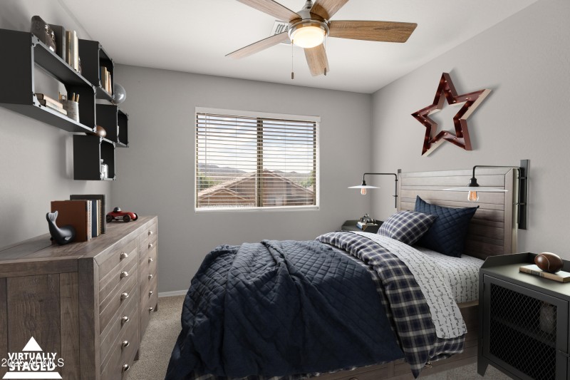 Virtually Staged Bedroom 2