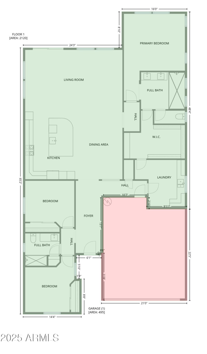 Floorplan 32260 129th Lane